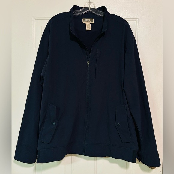 Duluth Trading Co Men's XL Jacket Blue Wind Breaker Like New - Picture 1 of 7